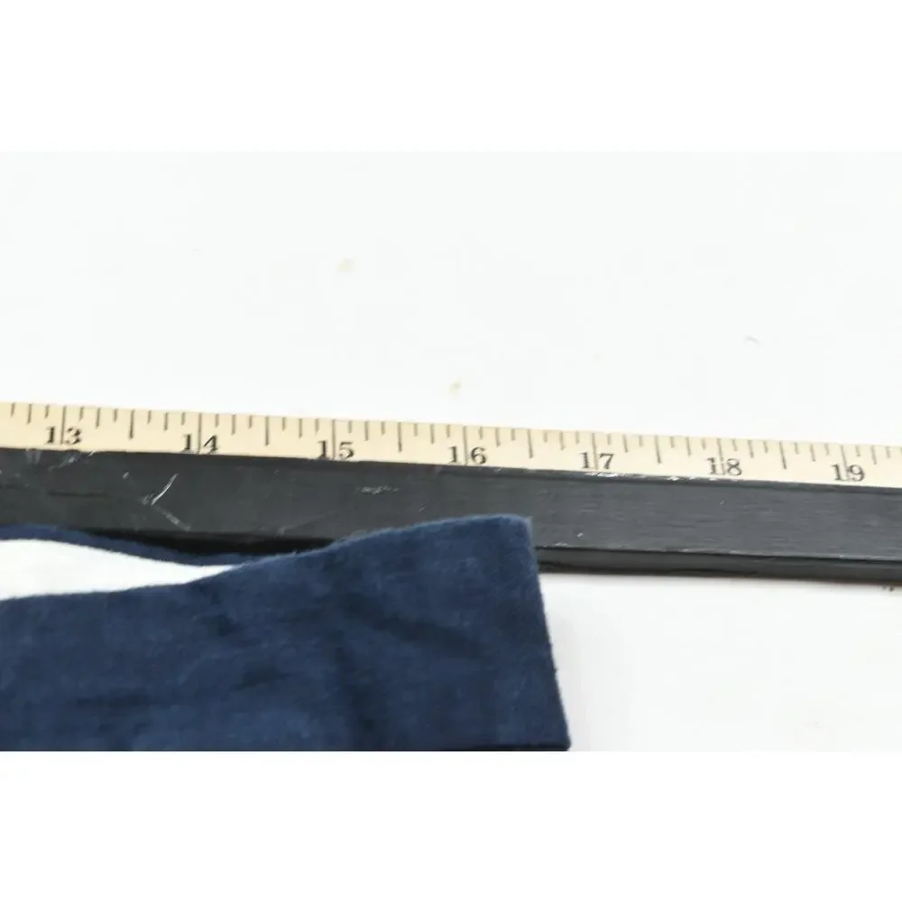 SPOKE Linen Lights Build B Pants Mens 32 Navy Blue Straight Leg Slim Fit Cotton